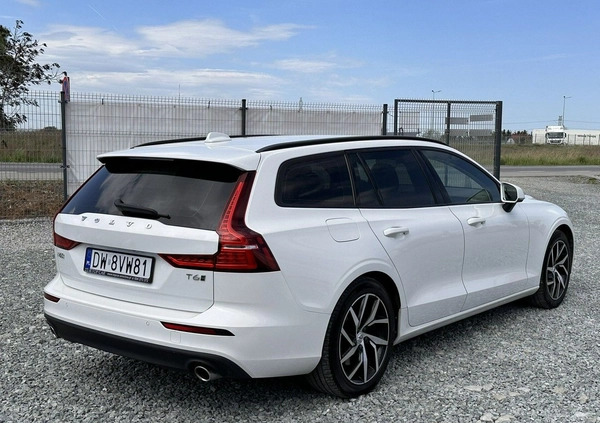 Volvo V60 cena 109900 przebieg: 114600, rok produkcji 2020 z Wojkowice małe 352